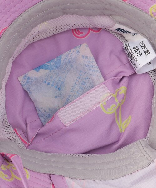 BREEZE（ブリーズ）の「【撥水加工/UVカット】水陸両用アクティブアウトドアハット（ハット・キッズ・オレンジ/キナリ/ネイビー/ラベンダー・56/52/50/54）」の18枚目の写真