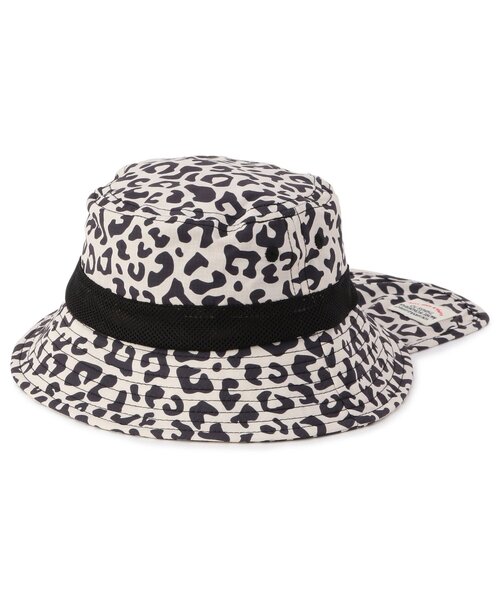 BREEZE（ブリーズ）の「【撥水加工/UVカット】水陸両用アクティブアウトドアハット（ハット・キッズ・オレンジ/キナリ/ネイビー/ラベンダー・56/52/50/54）」の2枚目の写真