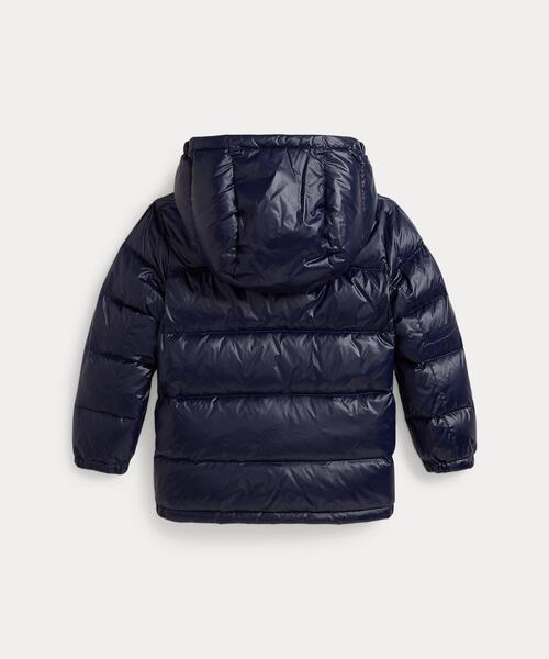 セール】グロスド フーデッド ダウン ジャケット（ダウンジャケット