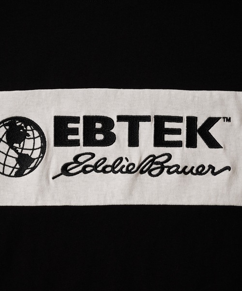 Eddie Bauer(エディーバウアー)の「EBTEK パネル Tシャツ(Tシャツ/カットソー・メンズ・オレンジ/ホワイト/ブラック/グリーン・L/XL/M/S)」の6枚目の写真