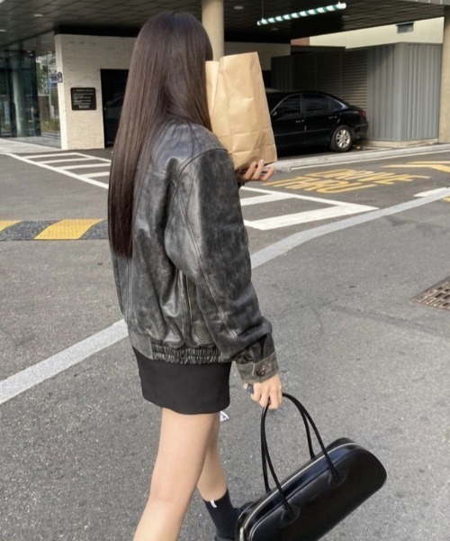 LAC-VERT（ラック・ヴェール）の「横長ショルダーバッグ（ショルダーバッグ・レディース・ブラック/ボルドー・FREE）」の18枚目の写真