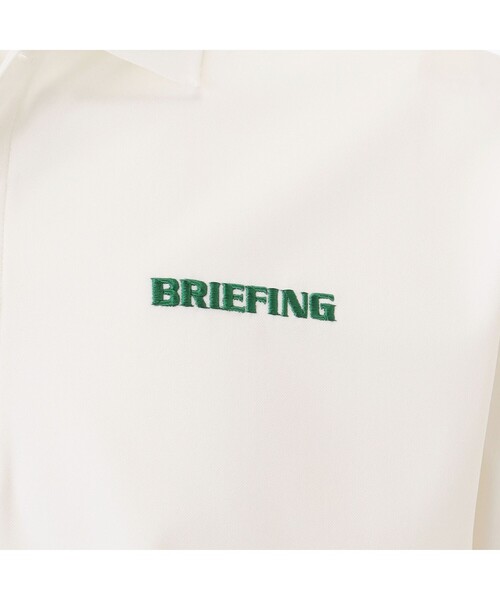 BRIEFING（ブリーフィング）の「【BRIEFING GOLF／ブリーフィングゴルフ】MEN’S EARTH POLO （リラックスフィット（ポロシャツ・メンズ・ホワイト/ブラック/オリーブ・M/L/S/XL）」の8枚目の写真