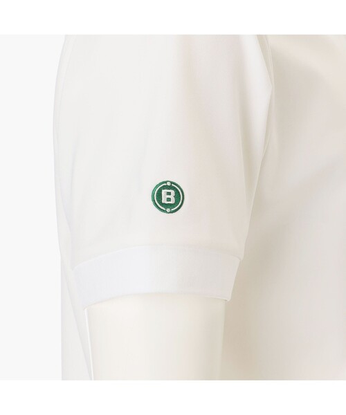 BRIEFING（ブリーフィング）の「【BRIEFING GOLF／ブリーフィングゴルフ】MEN’S EARTH POLO （リラックスフィット（ポロシャツ・メンズ・ホワイト/ブラック/オリーブ・M/L/S/XL）」の9枚目の写真