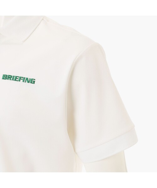 BRIEFING（ブリーフィング）の「【BRIEFING GOLF／ブリーフィングゴルフ】MEN’S EARTH POLO （リラックスフィット（ポロシャツ・メンズ・ホワイト/ブラック/オリーブ・M/L/S/XL）」の10枚目の写真