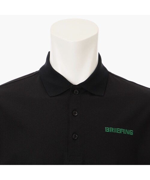 BRIEFING（ブリーフィング）の「【BRIEFING GOLF／ブリーフィングゴルフ】MEN’S EARTH POLO （リラックスフィット（ポロシャツ・メンズ・ホワイト/ブラック/オリーブ・M/L/S/XL）」の14枚目の写真