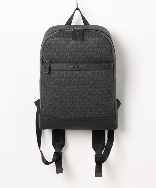 MICHAEL KORS ブラック キルティングリュック セール】COOPER トラベル バックパック ミディアム（バック