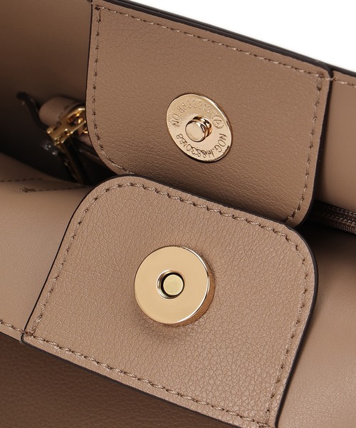 Ungrid（アングリッド）の「【Ungrid/アングリッド】　ケースチャーム付　軽量ミニハンドバッグ（ハンドバッグ・レディース・ベージュ/ブラック/キャメル/ダークブラウン・FREE）」の15枚目の写真