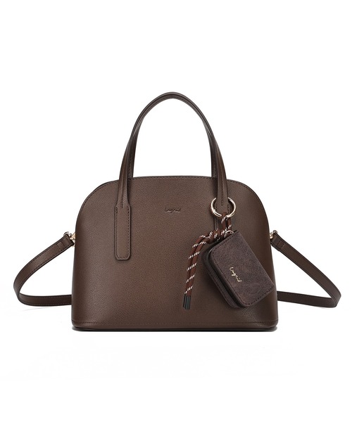 Ungrid（アングリッド）の「【Ungrid/アングリッド】　ケースチャーム付　軽量ミニハンドバッグ（ハンドバッグ・レディース・ベージュ/ブラック/キャメル/ダークブラウン・FREE）」の13枚目の写真