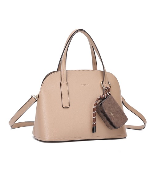 Ungrid（アングリッド）の「【Ungrid/アングリッド】　ケースチャーム付　軽量ミニハンドバッグ（ハンドバッグ・レディース・ベージュ/ブラック/キャメル/ダークブラウン・FREE）」の19枚目の写真