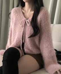 yuue' ( wear ) | フロントリボンシャギーカーディガン(カーディガン/ボレロ)