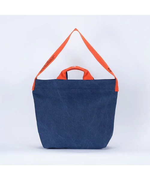 GLOBAL FORME CONCRETE（グローバルフォルムコンクリート）の「【WEEKEND(ER)】FADE CANVAS 2WAY TOTE（ショルダーバッグ・メンズ・ネイビー/ブラウン/ナチュラル/ブラック・FREE）」の4枚目の写真