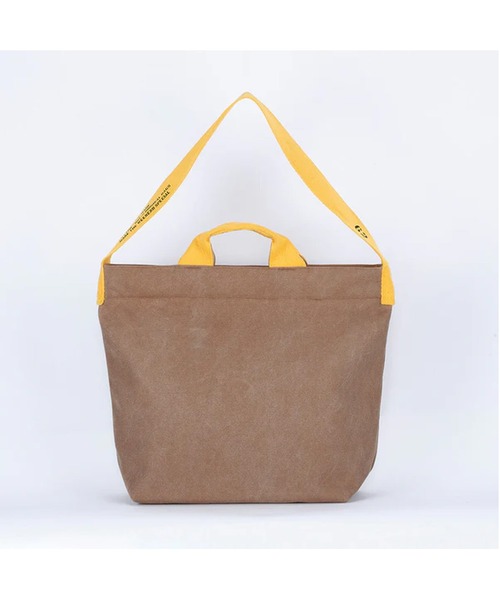 GLOBAL FORME CONCRETE（グローバルフォルムコンクリート）の「【WEEKEND(ER)】FADE CANVAS 2WAY TOTE（ショルダーバッグ・メンズ・ネイビー/ブラウン/ナチュラル/ブラック・FREE）」の3枚目の写真