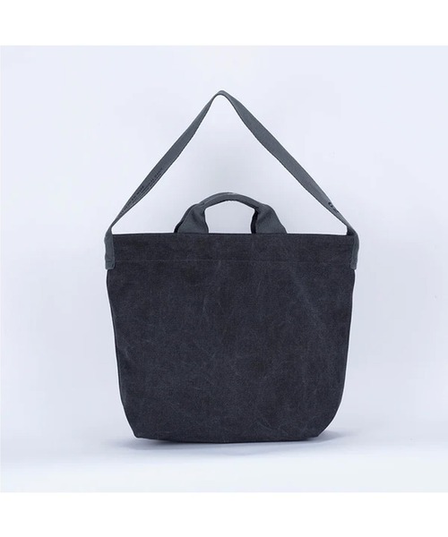 GLOBAL FORME CONCRETE（グローバルフォルムコンクリート）の「【WEEKEND(ER)】FADE CANVAS 2WAY TOTE（ショルダーバッグ・メンズ・ネイビー/ブラウン/ナチュラル/ブラック・FREE）」の8枚目の写真