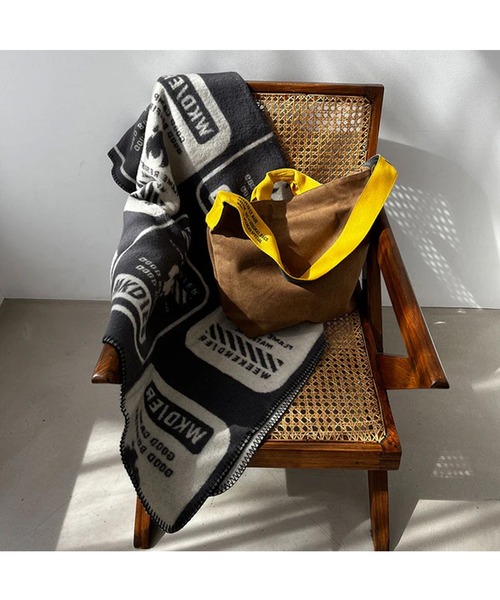 GLOBAL FORME CONCRETE（グローバルフォルムコンクリート）の「【WEEKEND(ER)】FADE CANVAS 2WAY TOTE（ショルダーバッグ・メンズ・ネイビー/ブラウン/ナチュラル/ブラック・FREE）」の7枚目の写真