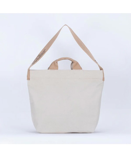GLOBAL FORME CONCRETE（グローバルフォルムコンクリート）の「【WEEKEND(ER)】FADE CANVAS 2WAY TOTE（ショルダーバッグ・メンズ・ネイビー/ブラウン/ナチュラル/ブラック・FREE）」の22枚目の写真