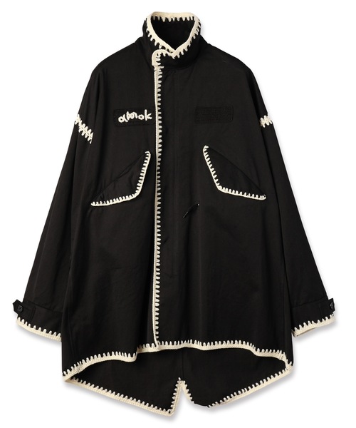 HAND KNITTING MILITARY COAT（モッズコート）｜amok（アモク）の