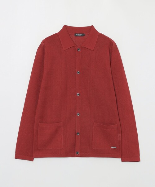 BLACK LABEL CRESTBRIDGE（ブラックレーベル・クレストブリッジ）の「シアーチェックシャツカーディガン（カーディガン/ボレロ・メンズ・ホワイト系その他/ブラック/レッド系その他2・L/M/XL）」の21枚目の写真