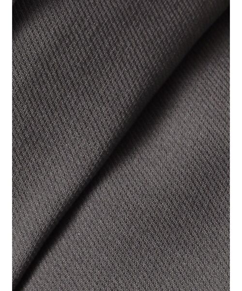 TONAL(トーナル)の「ラメツイルノーカラージャケット(テーラードジャケット・レディース・チャコールグレー/ダークブラウン・MEDIUM)」の13枚目の写真