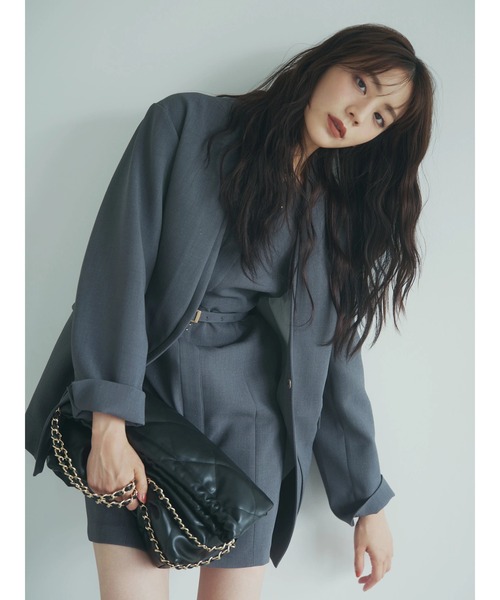 【美品】AMERI VEST LAYERED DENIM JACKET ameri vintage VEST LAYERED DENIM JACKET