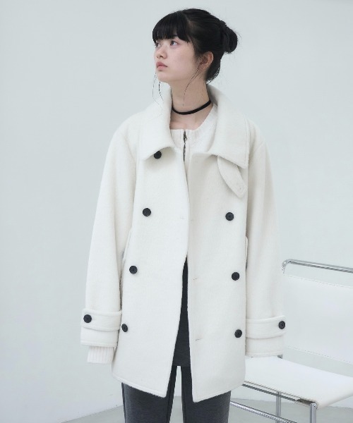 Middle shaggy coat/ミドルシャギーコート（その他アウター）｜Smyeon