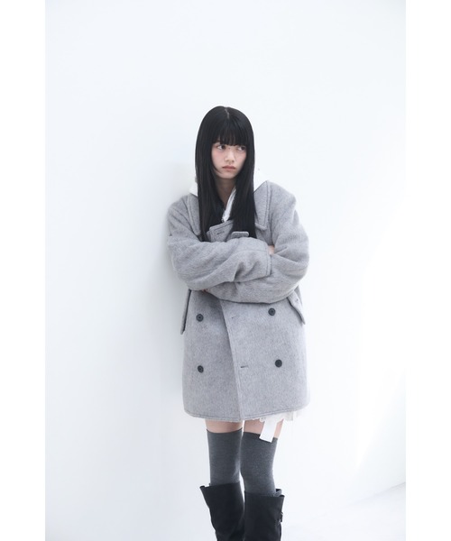 セール】Middle shaggy coat/ミドルシャギーコート（その他アウター