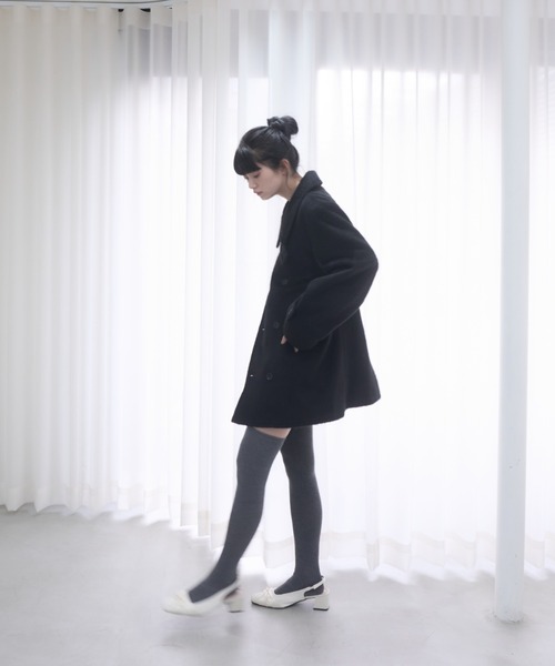 Middle shaggy coat/ミドルシャギーコート（その他アウター）｜Smyeon