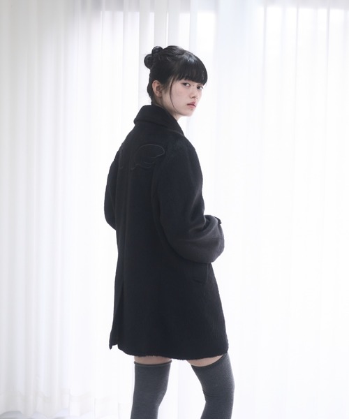 セール】Middle shaggy coat/ミドルシャギーコート（その他アウター