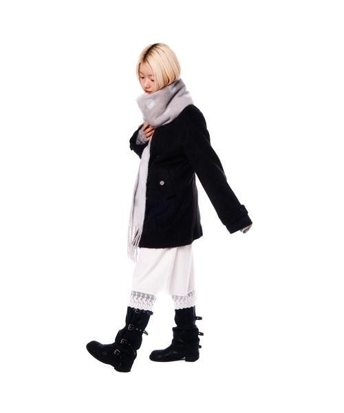 Middle shaggy coat/ミドルシャギーコート（その他アウター）｜Smyeon