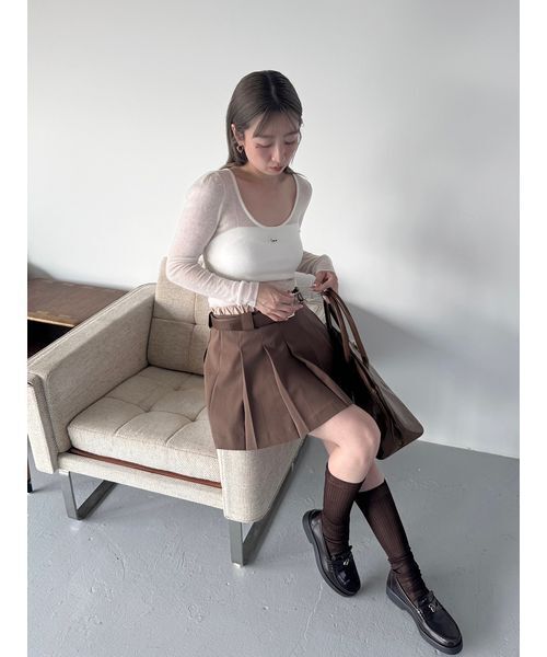 Chacott】シアーリブニット（ニット/セーター）｜Chacott（チャコット