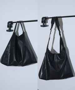 バッグ ameri vintage LUSTER FAKE LEATHER BAG LUSTER FAKE LEATHER BAG