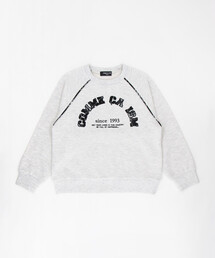 COMME CA ISM | チェック ロゴトレーナー(スウェット)