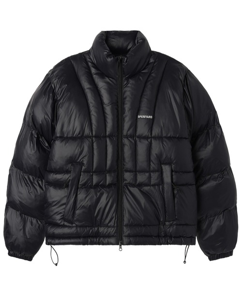 OY(オーワイ)の「『OY/オーワイ』VERTICAL PANEL PUFFER JACKET/バーティカルパネル中綿ジャケット(ダウンジャケット/コート・レディース・ブラック/ライトグレー・L/M)」の20枚目の写真