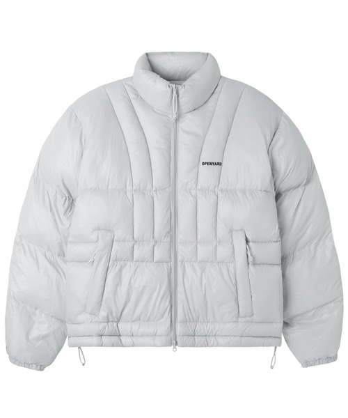 OY(オーワイ)の「『OY/オーワイ』VERTICAL PANEL PUFFER JACKET/バーティカルパネル中綿ジャケット(ダウンジャケット/コート・レディース・ブラック/ライトグレー・L/M)」の22枚目の写真