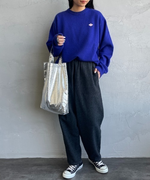 DANTON（ダントン）の「[DANTON/ダントン] リファインウール イージーパンツ（その他パンツ・レディース・グレー/ブラック・36）」の3枚目の写真