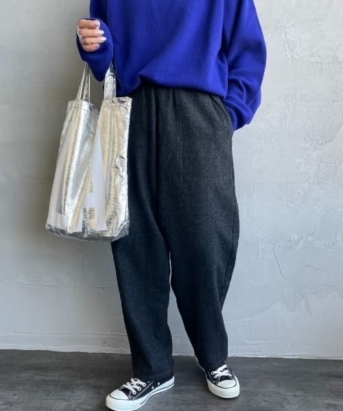 DANTON（ダントン）の「[DANTON/ダントン] リファインウール イージーパンツ（その他パンツ・レディース・グレー/ブラック・36）」の5枚目の写真