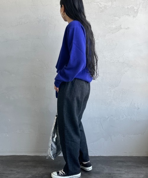 DANTON（ダントン）の「[DANTON/ダントン] リファインウール イージーパンツ（その他パンツ・レディース・グレー/ブラック・36）」の9枚目の写真