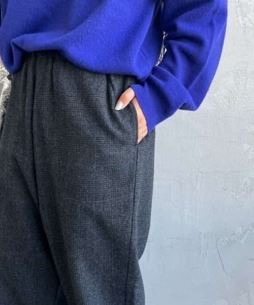 DANTON（ダントン）の「[DANTON/ダントン] リファインウール イージーパンツ（その他パンツ・レディース・グレー/ブラック・36）」の11枚目の写真