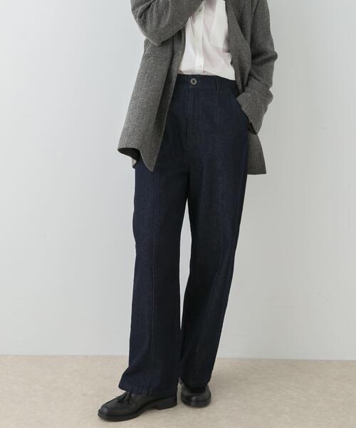F by ROSSO(エフバイロッソ)の「F by ROSSO カーブフォルムデニムパンツ(デニムパンツ・レディース・ネイビー/ブラウン・38/36)」の20枚目の写真