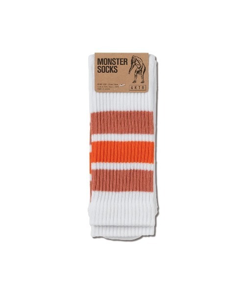 AKTR(アクター)の「AKTR MONSTER SOCKS(アクター モンスター ソックス)(ソックス/靴下・メンズ・オリーブ系/ホワイト系2/ホワイト系1/ホワイト系・ONE SIZE)」の10枚目の写真