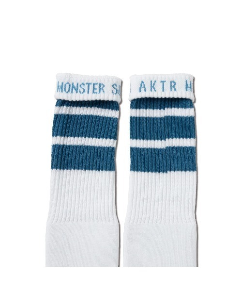 AKTR(アクター)の「AKTR MONSTER SOCKS(アクター モンスター ソックス)(ソックス/靴下・メンズ・オリーブ系/ホワイト系2/ホワイト系1/ホワイト系・ONE SIZE)」の5枚目の写真