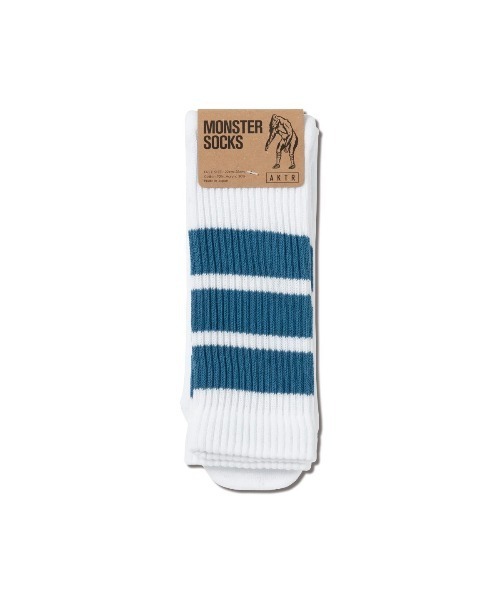 AKTR(アクター)の「AKTR MONSTER SOCKS(アクター モンスター ソックス)(ソックス/靴下・メンズ・オリーブ系/ホワイト系2/ホワイト系1/ホワイト系・ONE SIZE)」の6枚目の写真