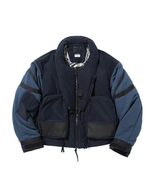 meanswhile(ミーンズワイル)の「Beaufort Flight Padding JKT(その他アウター・メンズ・ネイビー・3(L))」の1枚目の写真