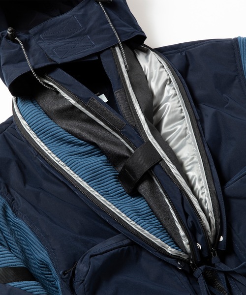 meanswhile(ミーンズワイル)の「Beaufort Flight Padding JKT(その他アウター・メンズ・ネイビー・3(L))」の12枚目の写真