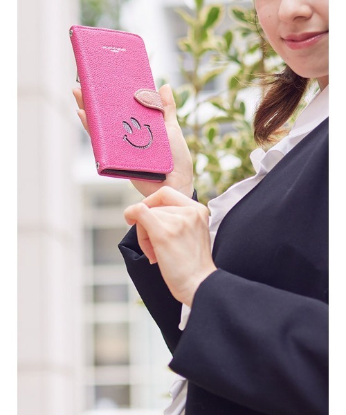 新品サロンドアルファード スマイル 手帳型iPhone15専用スマホケース Amazon.co.jp: [サロンドアルファード] レディース スマイル 手帳型