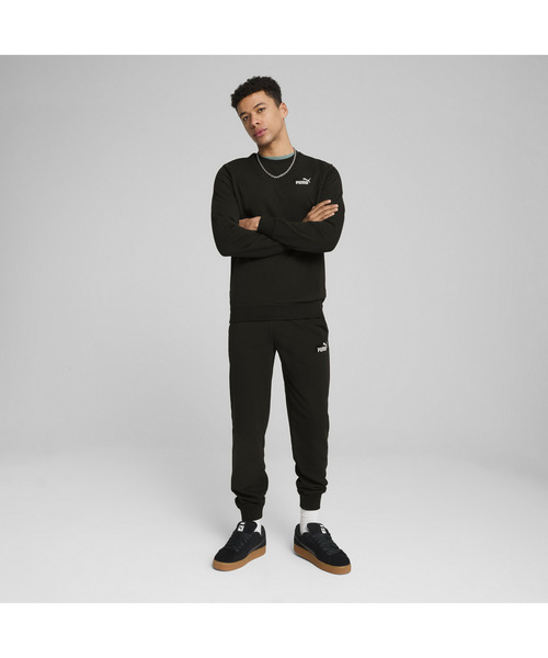 PUMA（プーマ）の「PUMA プーマ メンズ ESS スモール NO.1 ロゴ クルースウェット（スウェット・メンズ・ブラック/ヘザーグレー・SMALL/MEDIUM/LARGE/X-LARGE/XX-LARGE）」の7枚目の写真