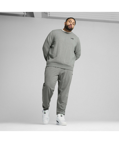 PUMA（プーマ）の「PUMA プーマ メンズ ESS スモール NO.1 ロゴ クルースウェット（スウェット・メンズ・ブラック/ヘザーグレー・SMALL/MEDIUM/LARGE/X-LARGE/XX-LARGE）」の11枚目の写真