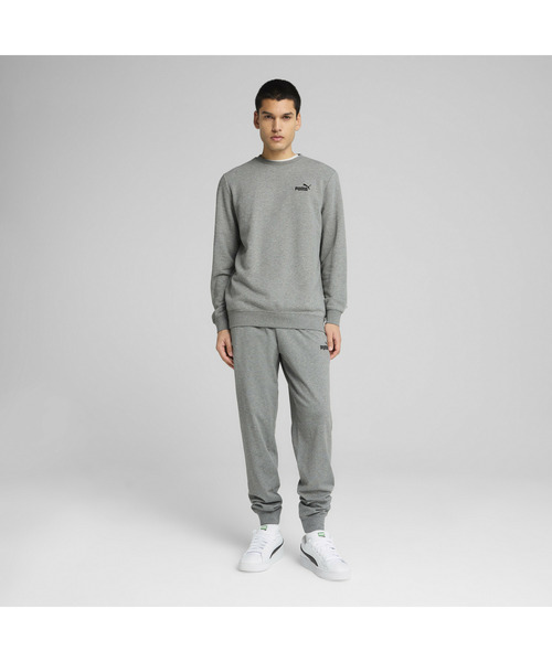 PUMA（プーマ）の「PUMA プーマ メンズ ESS スモール NO.1 ロゴ クルースウェット（スウェット・メンズ・ブラック/ヘザーグレー・SMALL/MEDIUM/LARGE/X-LARGE/XX-LARGE）」の14枚目の写真