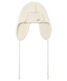 OY（オーワイ）の「『OY/オーワイ』METAL O LOGO EARFLAP BEANIE/メタルロゴ イヤーフラップ ビーニー（ニットキャップ/ビーニー）」