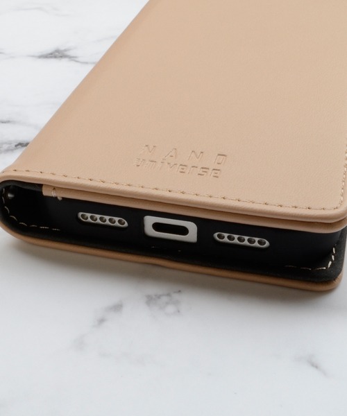 NANO universe（ナノユニバース）の「iPhone17 iPhone17Pro ナノユニバース 手帳ケース/ロゴ（スマホケース/カバー・レディース・ブラック/ベージュ/グレー/ブラウン・iPhone 17/iPhone 17 Pro）」の17枚目の写真