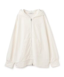 Mi-je（ミジェ）の「ロゴ刺繍ルーズパーカ【韓国ファッション】（パーカー）」